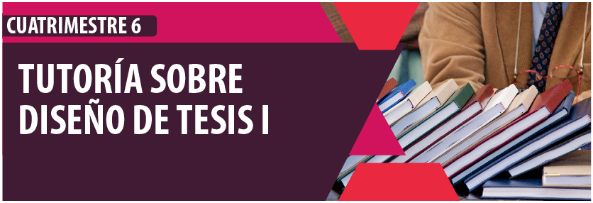 Tutoría Sobre Diseño de Tesis 1